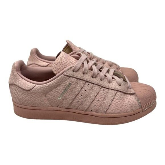Adidas Superstar Icey Pink Snakeskin Sneakers - Picture 5 of 8